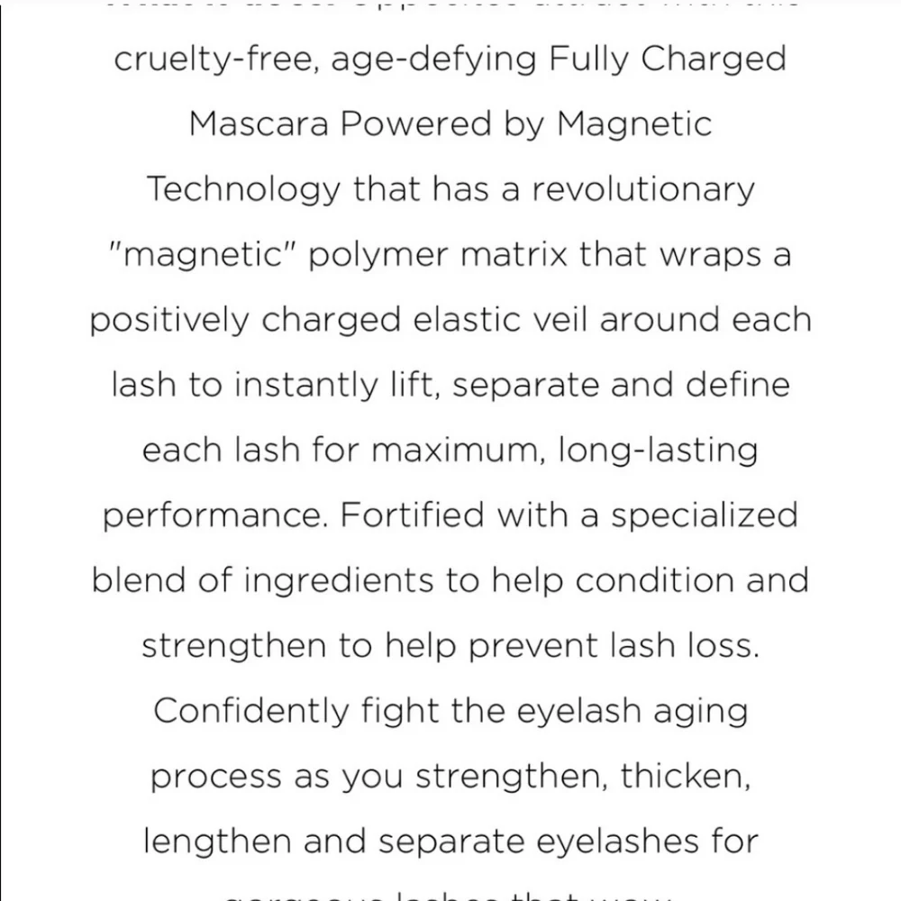 NIB PUR Fully Charged Limited Edition Light Up Mascara